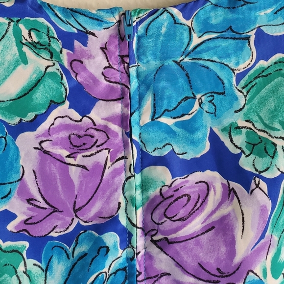 💝Gorgeous Vintage Floral Dress - Picture 9 of 10